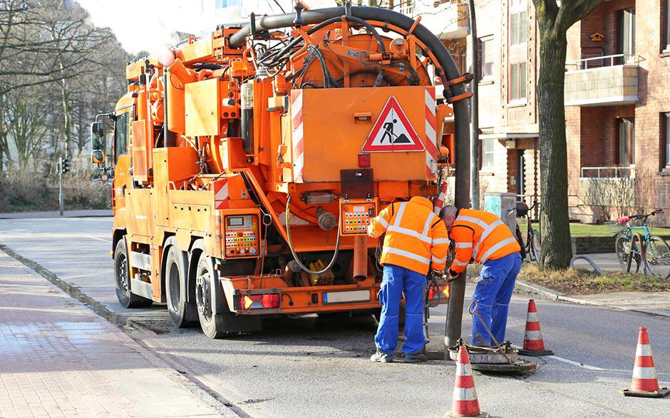 camion assainissement Villejuif
